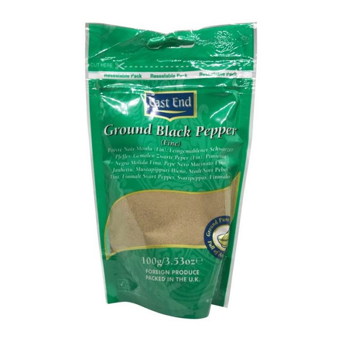 EAST END GROUND BLACK PEPPER (FINE) 100G