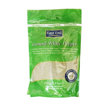 EAST END GROUND WHITE PEPPER 100G
