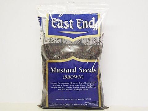 EAST END MUSTARD SEEDS (BROWN) 400G