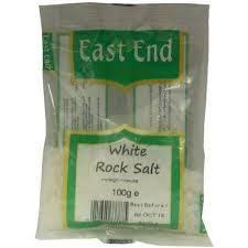 EAST END SINDALU (WHITE ROCK SALT) 100G