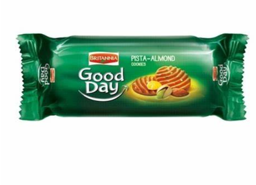 BRITANNIA GOOD DAY PISTACHIO ALMOND COOKIES 72G