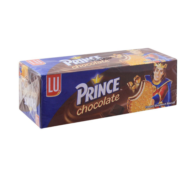 LU PRINCE CHOCOLATE SANDWICH BISCUITS 84G