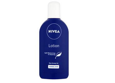 NIVEA LOTION LIGHT MOISTURISING AND CLEANSING NON-GREASY FOR NORMAL SKIN CREAM 250ML