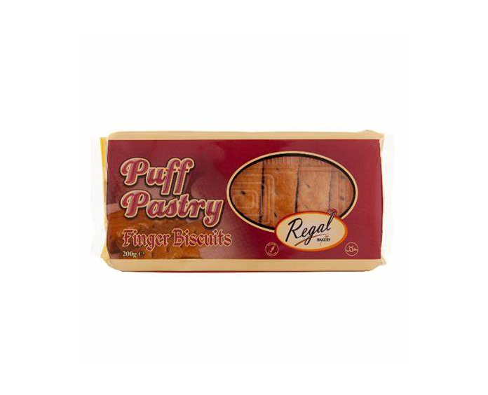 REGAL BAKERY PUFF PASTRY FINGER BISCUITS 200G