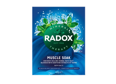 RADOX MINERAL THERAPY MUSCLE SOAK BATH SALTS 400G