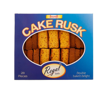 REGAL BAKERY SOONFI CAKE RUSK 28PCS