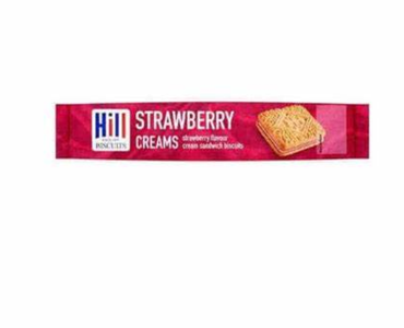 HILL STRAWBERRY FLAVOUR CREAMS BISCUIT 150G