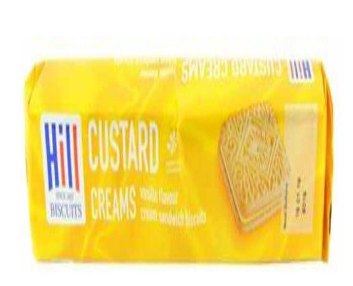 HILL CUSTARD FLAVOUR CREAMS BISCUIT 150G